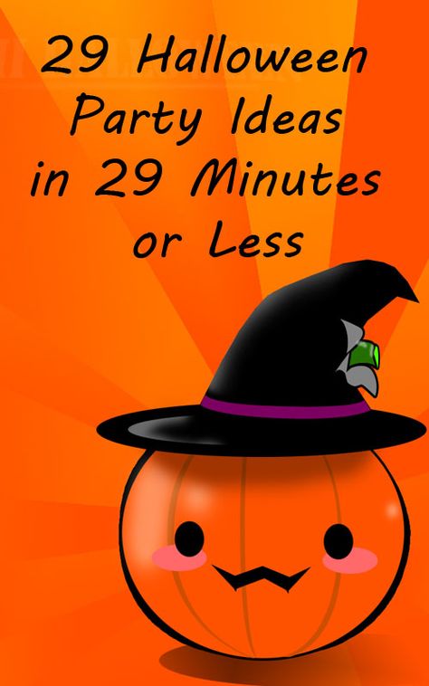 Finding unique ideas for your Halloween party with your troop or class isn't always easy. Especially when you're limited on time! Here are 29 Halloween party ideas that take 29 minutes or less. Last Minute Halloween Party Ideas, Bday Snacks, Kindergarten Halloween Party, Homeroom Mom, Backyard Party Games, Halloween Party Activities, Classroom Halloween Party, Spooky Spooky, Halloween Class Party