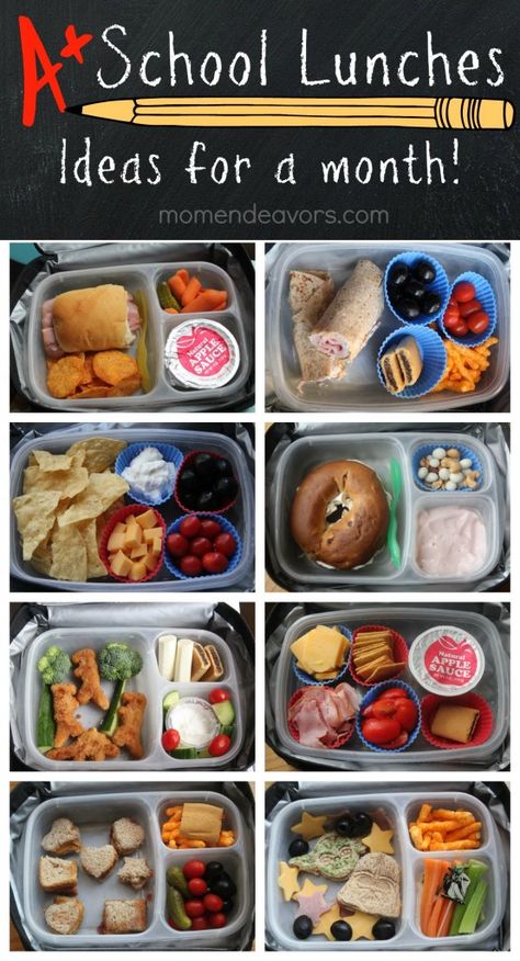 School Lunches Ideas, Cold School Lunches, Creative School Lunches, Easy Lunches For Kids, Packing School Lunches, Back To School Lunch Ideas, Easy School Lunches, Back To School Lunch, Lunch Box Ideas