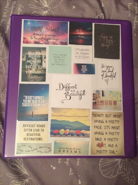 DIY Tumblr Inspired Binder Cover Diy Binder Cover Ideas, Binder Cover Ideas, Binder Covers Diy, Cute Binder Covers, School Binder Covers, Diy Binder, Diy Tumblr, School Binder, Binder Cover