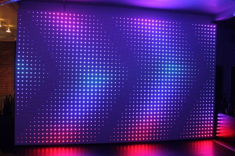 interactive led wall - ipad controlled - not arduino or raspberry pi - the keyword is Pixel Pusher Deco Led, Led Projects, Interactive Walls, Raspberry Pi Projects, Pi Projects, Led Controller, Led Diy, Arduino Projects, Electronics Projects