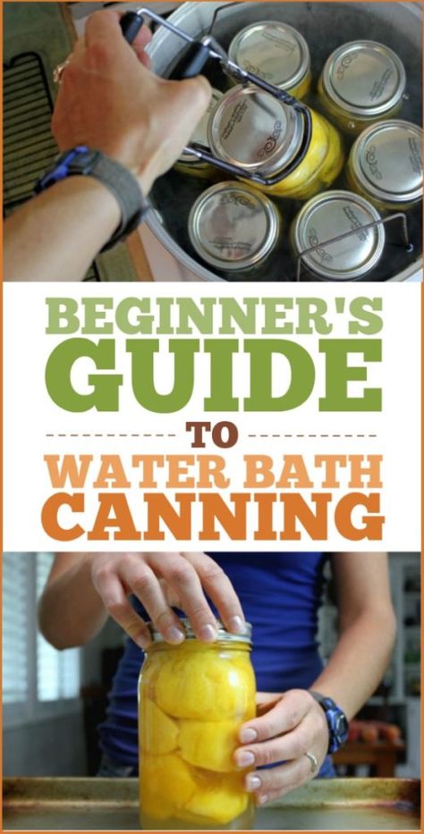 How to Can Peaches | Frugal Living NW Canning Guide, Water Bath Cooking, Canning 101, Canning Fruit, Canning Vegetables, Canning Food Preservation, Canned Food Storage, Canning Tips, Water Bath Canning