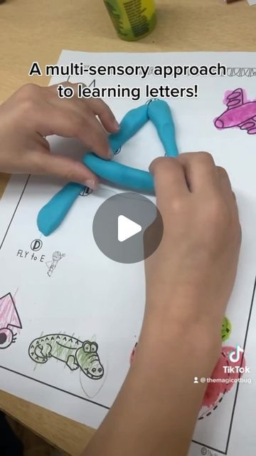 𝚃𝚑𝚎 𝙼𝚊𝚐𝚒𝚌 🐞𝚃 𝙱𝚞𝚐 on Instagram: "✍️Our Dot-To-Dot Alphabet is perfect for your kiddos that are just learning letters. It develops pencil control skills by connecting the dots to build letters. 

✏️This activity is also a great way to work on letter sequencing! You can add this to your letter of the week activities. You can also make this worksheet a multi- sensory activity by adding different mediums to the letters. Here we added Playdough and beads to the letter “A”, which my student was thrilled to do!

👉🏻This packet also comes with tracing and writing worksheets to practice letter formation after you build the letters.

Want the 🔗? Send me a 👍

•
•
 #Schoolbasedoccupationaltherapy #coloringsheetsforkids #ot #cota #homeschoolingideas #pedsot #schoolbasedot #schoolbasedotr Multi Sensory Letter Activities, Table Top Activities, Letter Of The Week Activities, Letter Table, Dot Alphabet, Pencil Control, Multisensory Activities, Connecting The Dots, Multi Sensory