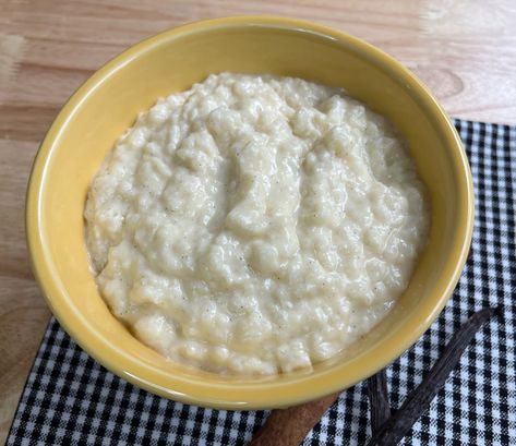 Creamy Rice Pudding Creamy Rice Pudding, Milk Rice, Creamy Rice, Low Cal Recipes, Healthy Food Dishes, Sugar Eggs, Rice Milk, Rice Pudding, Low Calorie Recipes