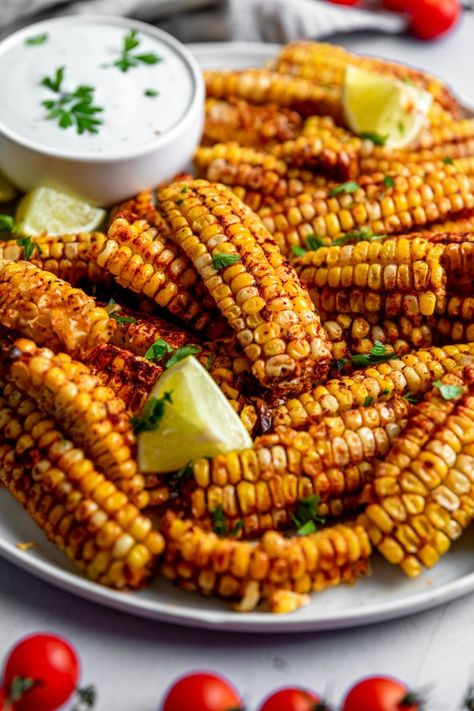 Super Easy Roasted Corn Ribs - Sunny with Shadows Corn Sticks Recipe, Fresh Corn Recipes, Corn Ribs, Corn Recipes Side Dishes, Kitchen Organizing Ideas, Veggie Ideas, Thanksgiving 2023, Corn Dishes, Space Saving Kitchen