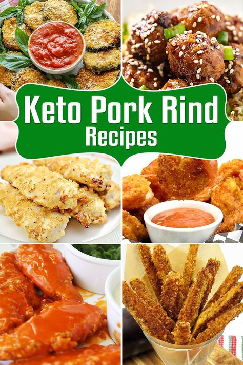 Keto Breadcrumbs, Keto Pork Rinds, Pork Rind Recipes, Recipes Using Pork, Low Carb Meatloaf, Bread Crumbs Recipe, Crumb Recipe, Keto Pork, Keto Snacks Easy