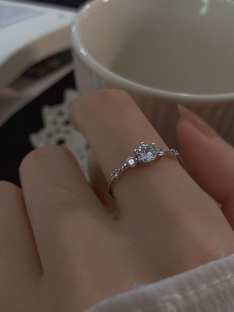 Vintage Inspired Diamond Rings, خواتم خطوبة, Number Ring, Cute Promise Rings, Elegant Wedding Rings, Silver Promise Rings, Luxury Engagement Rings, Cute Engagement Rings, Elegant Engagement Rings