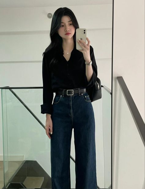 대학생 스타일, Simple Style Outfits, Casual College Outfits, Pakaian Feminin, Korean Casual Outfits, Everyday Fashion Outfits, Casual Day Outfits, Quick Outfits, Elegante Casual