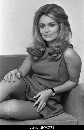 Alexandra Bastedo, British actress, pictured at home in London, Friday 3rd January 1969. Alex plays the role of secret agent Sharron Macready in British espionage science fiction adventure series The Champions. Anne Francis, British Tv Series, British Actresses, Vintage Hollywood, Best Actress, High Res, Actors & Actresses, Tv Series, Hollywood