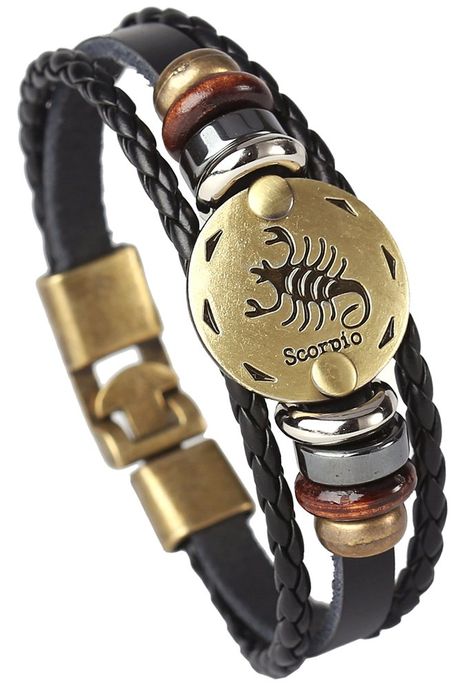 Scorpio Bracelet, Womens Motorcycle Gear, Gemini Bracelet, Soccer Jewelry, Bracelet Extender, Braided Rope Bracelet, Lava Rock Bracelet, Leather Bangle, Birthday Bracelet