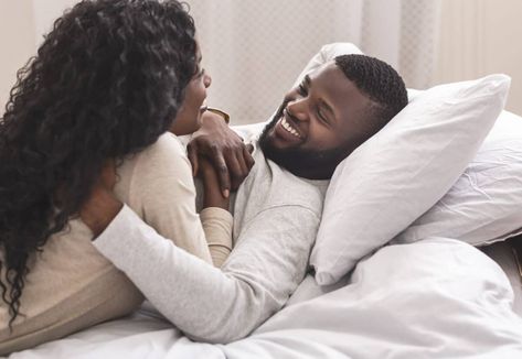 How To Last Longer In Bed: 10 Natural Tips & Tricks | The Dating Divas Conversation Topics For Couples, Men's Bedding, Conversation Starters For Couples, Bedroom Game, The Dating Divas, Dating Divas, Hugging Couple, Black Couple, Couple Questions