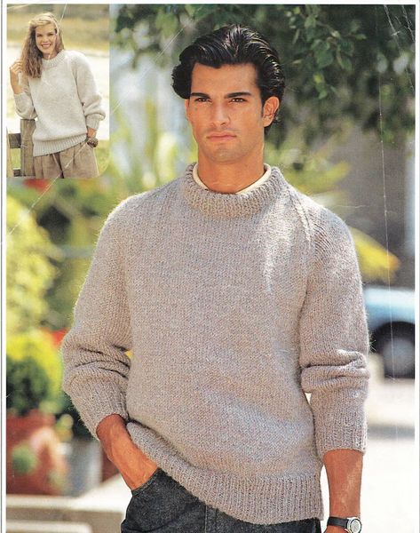 HeritageKnittingPDF - Etsy UK Raglan Sweater Knitting Pattern Men, Chunky Knit Sweater Men, Mens Chunky Knit Sweater Pattern Free, Mens Chunky Sweater, Knit Men Sweater Pattern, Mens Knit Sweater Pattern, Mens Knit Sweater, Knitting Patterns Free Sweater, Making Clothing