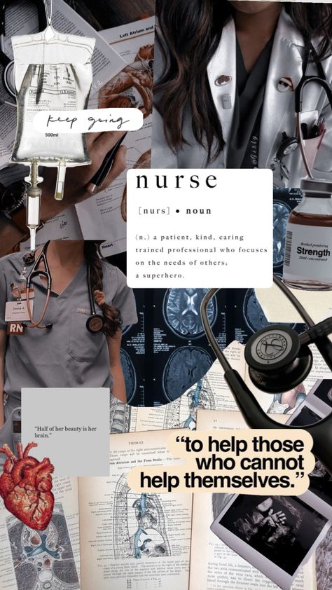 # nursing #school#nursingstudent Nursing Wallpaper Aesthetic Collage, Nursing Students Vision Board, Nursing School Instagram Story, Student Nurse Inspiration, Nurse Study Aesthetic, Nurse Collage Wallpaper, Nursing School Background, Nurse Background Aesthetic, Nurse Backgrounds Wallpaper