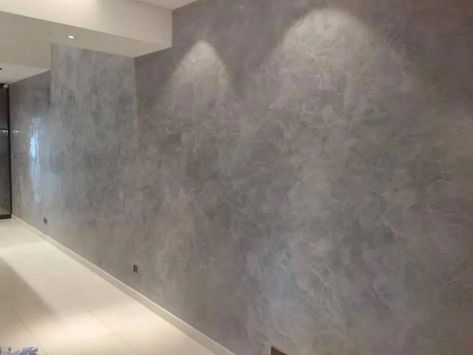 Polished Venetian Plaster, Venetian Plaster Backsplash, Stucco Veneziano Modern, Venician Plaster Walls, Plaster Wall Ideas, Venitian Walls, Venetian Plaster Kitchen, Stucco Interior Walls Ideas, Venician Plaster