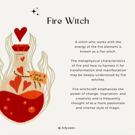 Witch Correspondence, Fire Witch Aesthetic, Potions Witchcraft, Fire Witchcraft, Fire Magick, Storm Witch, Chaos Witch, Witch Types, Fire Witch