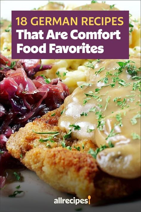 German Cuisine Recipes, German Recipes Dinner, German Main Dishes, Brats And Sauerkraut, German Side Dishes, Easy German Recipes, Traditional German Food, German Food Authentic, Oktoberfest Food