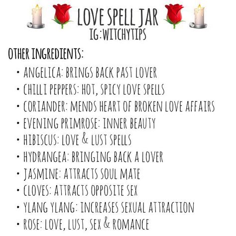 Romantic Love Spell Jar, Soulmate Spell Jar, Obsession Love Spell Jar, Passion Spell Jar, Love Spell Jar Ingredients, Marriage Spell Jar, Obsession Spell Jar, Love Spell Jar For Specific Person, Attract Love Spell Jar