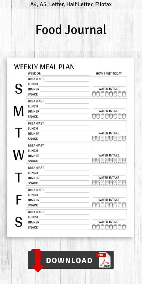 This Food Journal has all the necessary aspects of a healthy lifestyle. Plan your meals, keeping a food diary, adopting new healthy habits. Planner design layout. Work planner. Food diary printable. Weekly meal planner template. Food diary template. Food diary ideas. Agenda ideas organizing. Planners and organizers. Printable weekly meal planner. Printable meal planner template. #notesaesthetictemplate #workplannerprintable #plannerpagesideas #agendaorganizationideas #diyplannernotebooklayout Food Journal Ideas, Food Journal Printable, Food Diary Printable, Social Work Quotes, Food Journal Template, Diy Agenda Planner, Weekly Meal Plan Template, Food Diary Template, Meal Planner Printable Free