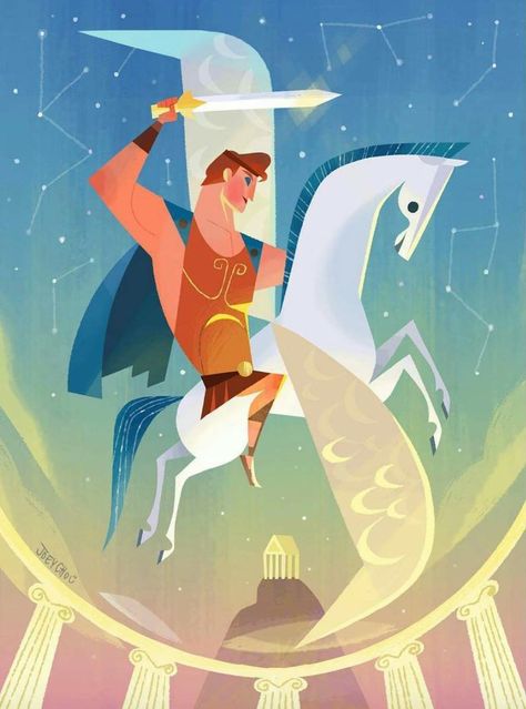 Joey Chou, Animation Disney, Disney Fine Art, Disney Hercules, Images Disney, Disney Posters, Film Disney, Disney Artwork, Princess Bubblegum