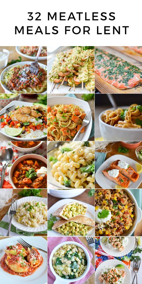 Meatless Meals For Lent, Meals For Lent, Pescatarian Diet, Lenten Recipes, Different Foods, Lent Recipes, Meatless Dinner, Pescatarian Recipes, Minced Meat