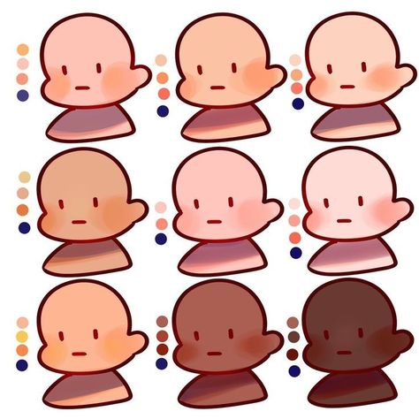 Neckline Guide, Procreate Color Palettes, Skin Palette, Color Theory Art, Skin Drawing, Color Palette Challenge, Skin Color Palette, Palette Art, Digital Art Beginner