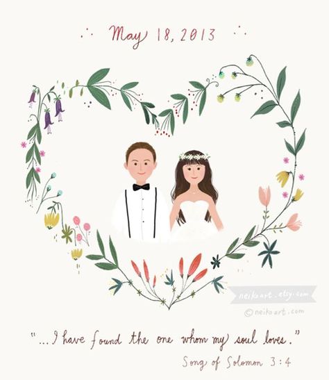 Memorable Wedding Invitations ~ Yard Sale Weddings Wedding Drawing, Boda Diy, Trendy Wedding Invitations, Artist Custom, Wedding Illustration, Invitation Inspiration, Watercolor Invitations, Wedding Card Design, Wedding Art