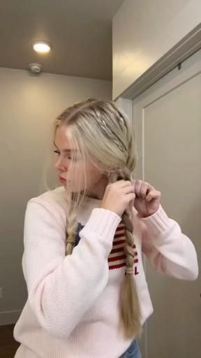 Hairspiration for every mood and moment. Find the perfect hairstyle that speaks your language! 💫 #hairstyles #haircuts #HairLanguage Easy Early Morning Hairstyles, Cute Pajama Day Hairstyles, Cute Hairstyles With Pigtails, Easy Hair Dues, No Pull Hairstyles, Cute Hairstyles All Up, Katniss Braid Tutorial, Loose Braids Tutorial, Loose Double Braids