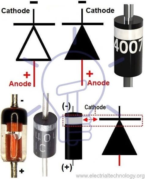 Anode And Cathode, Diode Electronics, Analog Multimeter, Amplificatori Audio, Basic Electronic Circuits, Basic Electrical Wiring, Electrical Symbols, Electronic Circuit Design, Electrical Circuit Diagram