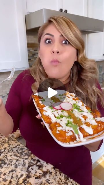 Red Enchilada Recipe Ground Beef, Meals With Queso Fresco, How To Make Cheese Enchiladas, Chorizo Enchiladas Recipes, Red Enchiladas Chicken, Fried Enchiladas, Ground Beef Enchiladas With Red Sauce, Jenny Martinez Recipes, Enchiladas Rancheras