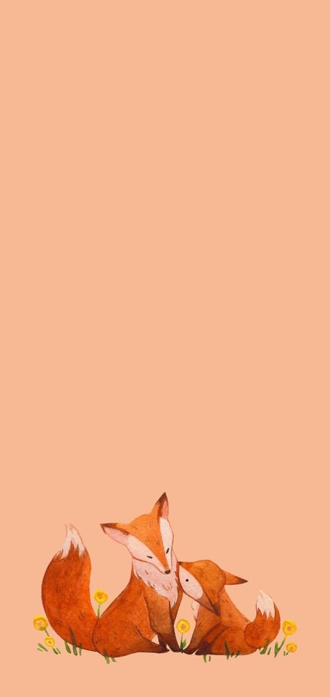 #fox #foxwallpaper #foxes #orange #orangewallpaper Profile Wallpaper, Cute Fall Wallpaper, Orange Fox, Cute Emoji Wallpaper, A Wallpaper, Orange Wallpaper, Emoji Wallpaper, Fox Art, Cute Fox