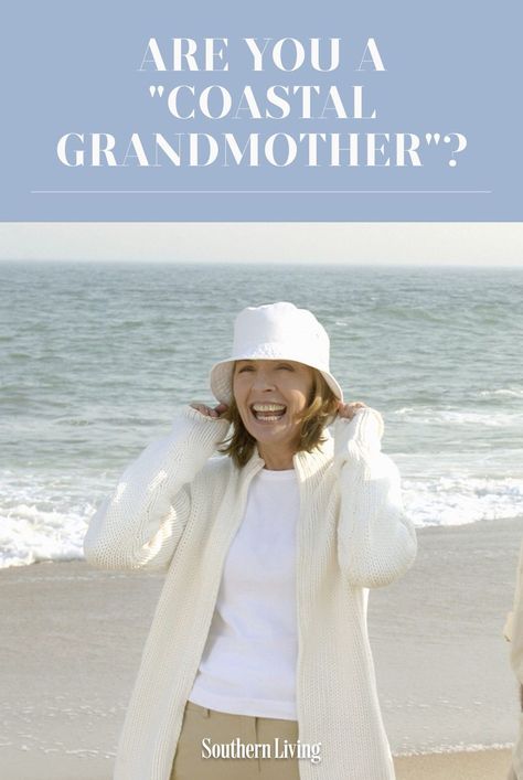 Finally, a trend Southern women can get behind. Coastal Grandmother Movies, California Grandma Style, Coastal Grandmother Chic, Coastal Grandmother Hairstyles, Coastal Grandmother Lifestyle, Coastal Grandmother Aesthetic Outfits Fall, Coastal Grandmother Clothes, Coastal Grandmother Summer Outfits, Coastal Grandmother Fashion