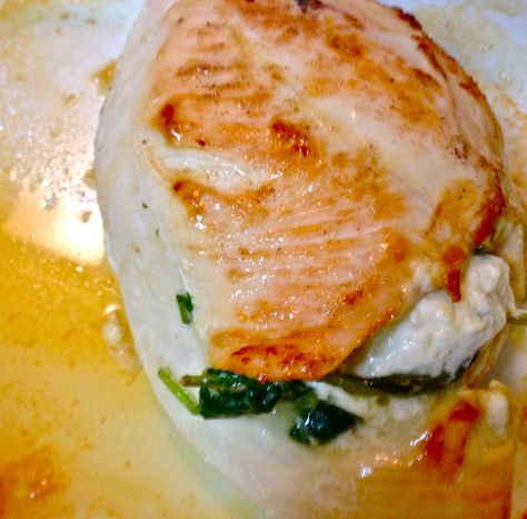 Stuffed Chicken with Spinach & Goat Cheese Stuffed Chicken With Spinach, Healthy Stuffed Chicken, Unique Chicken Recipes, Spinach Goat Cheese, Chicken With Spinach, Goat Cheese Stuffed Chicken, Goat Cheese Recipes, Stuffed Chicken, My Recipes