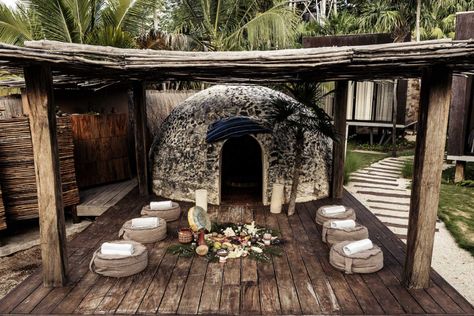 Mexico’s Best Wellness Retreats – Travel Curator Sweat Lodge, Healthy Travel, Ancient Mayan, Best Spa, Paradise On Earth, Organic Design, Mexico Travel, Riviera Maya, Cancun