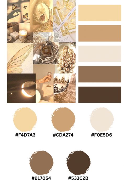 Butik Design, Ibispaint Brushes, خريطة ذهنية, Colour Pallets, Color Design Inspiration, Hex Color Palette, Gold Color Palettes, Color Palette Challenge, Palette Design