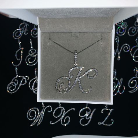 Cheap Choker Necklaces, Buy Quality Jewelry & Accessories Directly from China Suppliers:Cursive 26 Initial Letter Pendant Necklace Micro Pave 5A Cubic Zirconia CZ Alphabet Name Jewelry Enjoy ✓Free Shipping Worldwide! ✓Limited Time Sale ✓Easy Return. California Necklace, Alphabet Names, Initial Necklace Silver, Letter Pendant Necklace, Initial Necklace Gold, Diamond Chain, Name Jewelry, Custom Initials, Letter Pendants