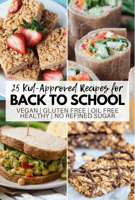 Back To School Recipes, Vegan Kids Recipes, School Recipes, Delicious Clean Eating, Vegan Kids, Vegan Lunches, Soup Diet, Nutritious Snacks, All Recipes