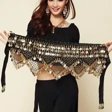 belly dance skirt | eBay, $9 Arab Dance, Skirts Wrap, Belly Dance Belt, Belly Dance Skirt, Dance Belt, Hip Scarf, Belly Dance Outfit, Plus Size Belts, Carnival Costume