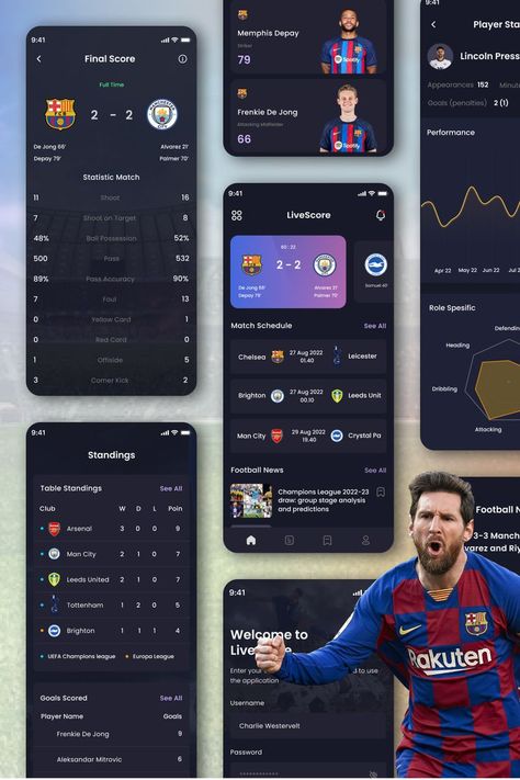 Football Score App Football Apps, Football Scoreboard, Action Animation, Live Action Animation, App User Interface, Football App, App Play, Sports Scores, Football Score