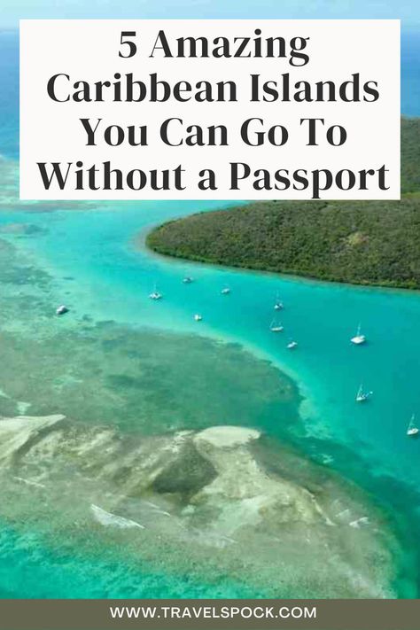 Did you know that there are amazing Caribbean islands you can go to without a passport? Here are 5 amazing places in the Caribbean where you do not need a passport to travel. Exotic Beaches, Beach Vacations, Doesn't Matter, Caribbean Islands, Amazing Places, Travel Bucket List, The Caribbean, The Good Place, Travel Destinations