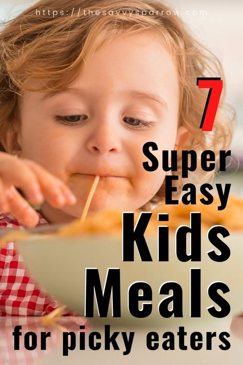 These easy kids meals for picky eaters are one of my best Mom hacks! When I have no idea what to make my kids for dinner, and I only have a few minutes, I always fall back on these easy dinners for kids.  You can make most of these easy kids dinners in less than 5 minutes with almost no dishes. Healthy Eating For Picky Eaters, Kids Meals For Picky Eaters, Picky Kids Meals, Easy Kids Meals, Meals For Picky Eaters, Easy Dinners For Kids, Top Dinner Recipes, Toddler Picky Eater, Meals For Kids