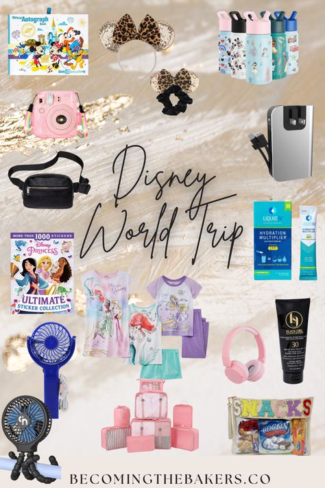 Disney Amazon List, Disney Amazon Must Haves, Amazon Disney Must Haves, Disney World Must Haves For Kids, Disney World Must Haves, Disney Must Haves, Disneyland Florida, Vacation Hacks, Trip Hacks