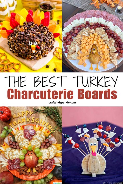 Meat And Cheese Thanksgiving Tray, Charcuterie Board Ideas Thanksgiving Turkey, Thanksgiving Relish Tray Turkey, Thanksgiving Charcuterie Board Easy Kids, Turkey Meat Cheese Tray, Turkey Cheese Board Thanksgiving, Turkey Fruit Charcuterie Board, Chacutery Board Ideas For Thanksgiving, Turkey Meat And Cheese Platter