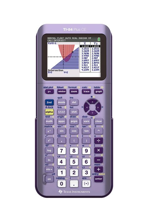 Ti84 Calculator, Ti 84 Calculator, Purple School Supplies, Ti Calculator, Purple Calculator, Purple Office, Studying Stationary, Study Accessories, Pretty School Supplies