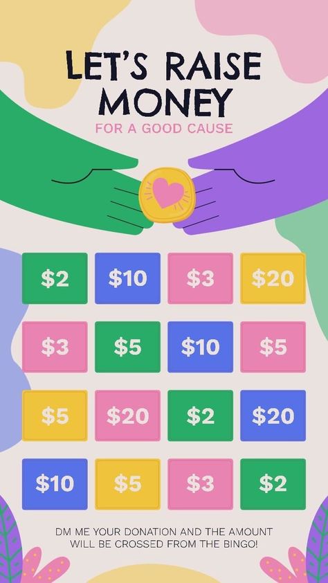 Colorful Fundraising Instagram Story Fundraising Instagram Post, Fundraising Bingo Board Instagram, Facebook Fundraising Ideas, Social Media Fundraising Post, Fundraising Social Media Posts, Fundraising Ideas For Sororities, Sorority Fundraising Ideas, Fundraiser Poster Ideas, Cmn Ideas