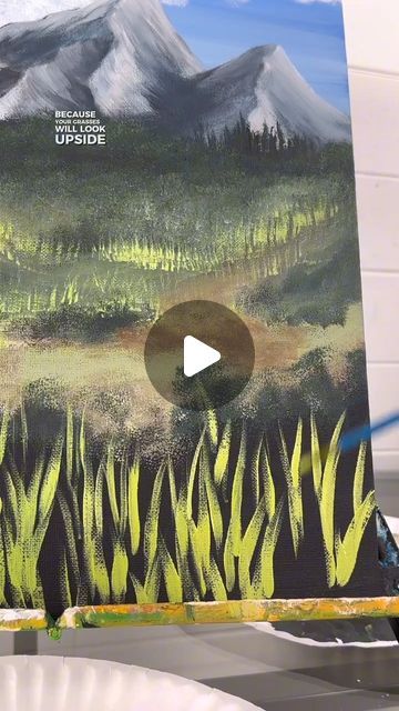 Grass Acrylic Painting, Paint Videos, Painting Grass, Grass Texture, Grass Painting, Painting Tutorials, Painting Lessons, Art Original, Acrylic Painting