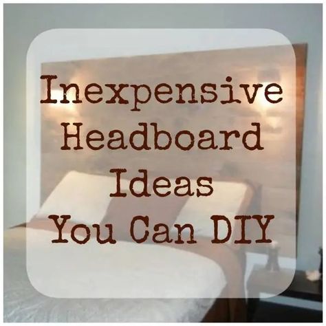 Diy Rustic Headboard Queen, Unusual Headboard Ideas, Inexpensive Headboard Ideas, Industrial Headboard Ideas, Boho Headboard Ideas Diy, Wall Headboard Ideas Diy Master Bedrooms, Headboard Ideas King Size, Easy Diy Headboard Cheap, Paint Headboard Ideas