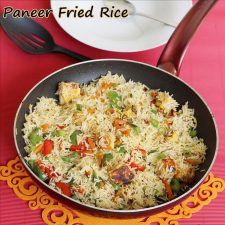 Paneer fried rice recipe | How to make paneer fried rice | Paneer rice Fried Rice Indian, Paneer Fried Rice, Paneer Rice, Indian Paneer Recipes, Easy Paneer Recipes, Fried Rice Recipes, Paneer Biryani, Vegetarian Mains, Paneer Dishes