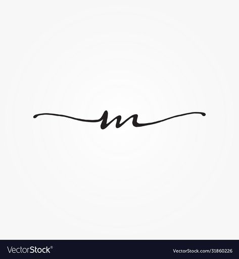 Letter M Font Design, M Tatooes, Letter M Tattoo Designs, M Letter Tattoo Design, M A Logo Design, M M Logo, M Font Design, Tattoo Letra M, M Design Letter