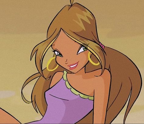 Flora Winx Club, Iphone Image, 2000s Cartoons, Les Winx, Cartoon Profile Pictures, Pop Art Wallpaper, Pinturas Disney, Modern Fantasy, Cartoon Profile Pics