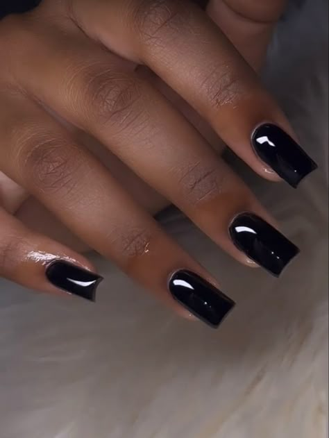 Black Acrylic Nails, Long Acrylic Nail Designs, Work Nails, Simple Acrylic Nails, Short Square Acrylic Nails, Exotic Nails, Acrylic Nails Coffin Pink, Unique Acrylic Nails, Black Nail