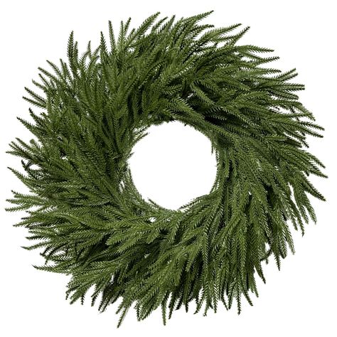 PRICES MAY VARY. 【REAL TOUCH CHRISTMAS WREATH】Our Christmas wreaths mimic the look and feel of a Norfolk pine tree and look realistic and alive, making your home lush, fluffy and full, pine wreaths are an essential Christmas decoration 【WELL-MADE】 This norfolk pine wreath is made of high quality plastic，handmade by florists, realistic shape. The pinecone wreath base is durable natural grapevine, strong and durable, not easy to fall off. The cedar wreath is colorfast and long-lasting, you can han Outdoor Window Christmas Wreaths, Greenery Christmas Wreaths, Outdoor Window Decorations For Christmas, Norfolk Pine Wreath, Christmas Wreath For Windows, Window Wreaths Christmas Outdoor, Outdoor Christmas Wreaths On Windows, Wreaths On Windows Outdoor, Classy Outdoor Christmas Decor